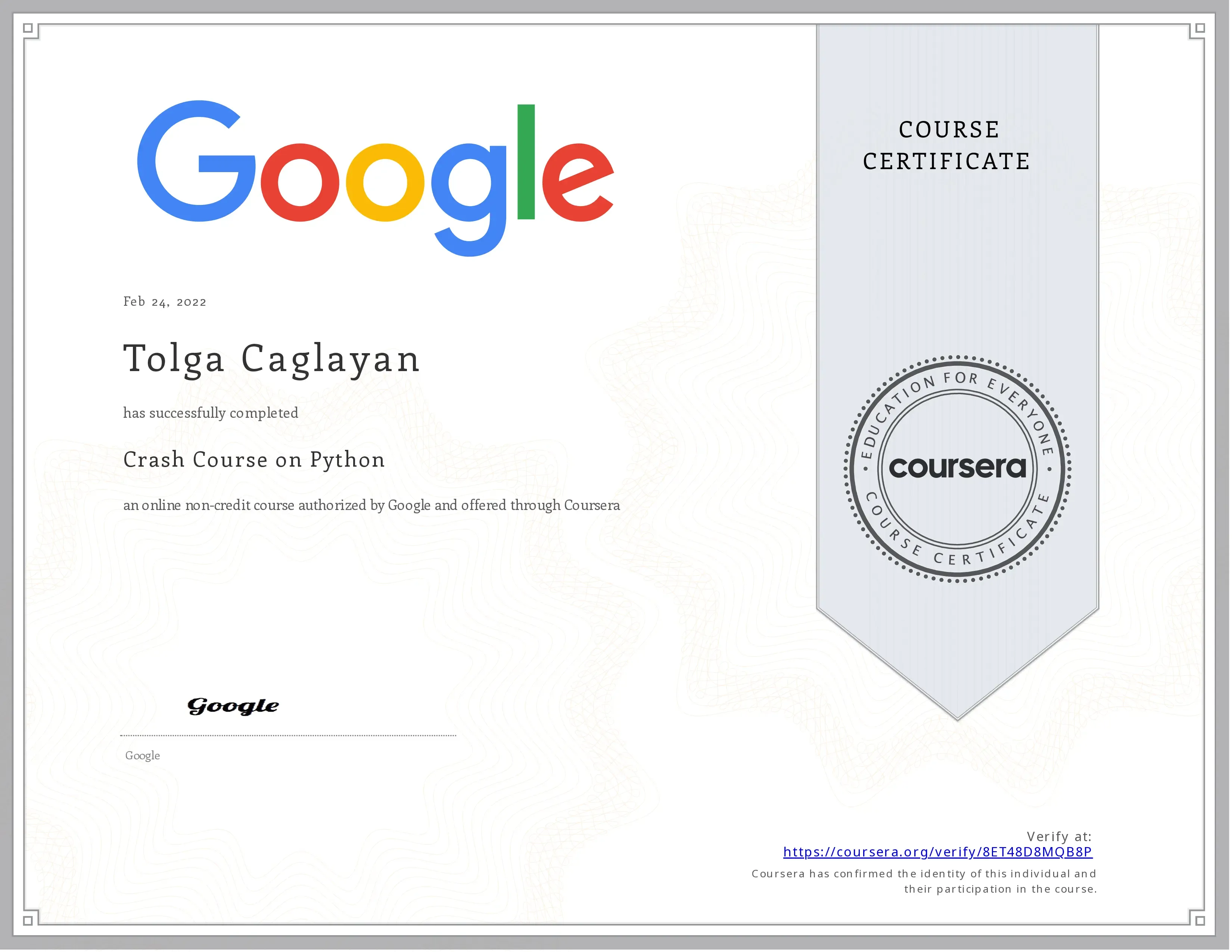Google Python