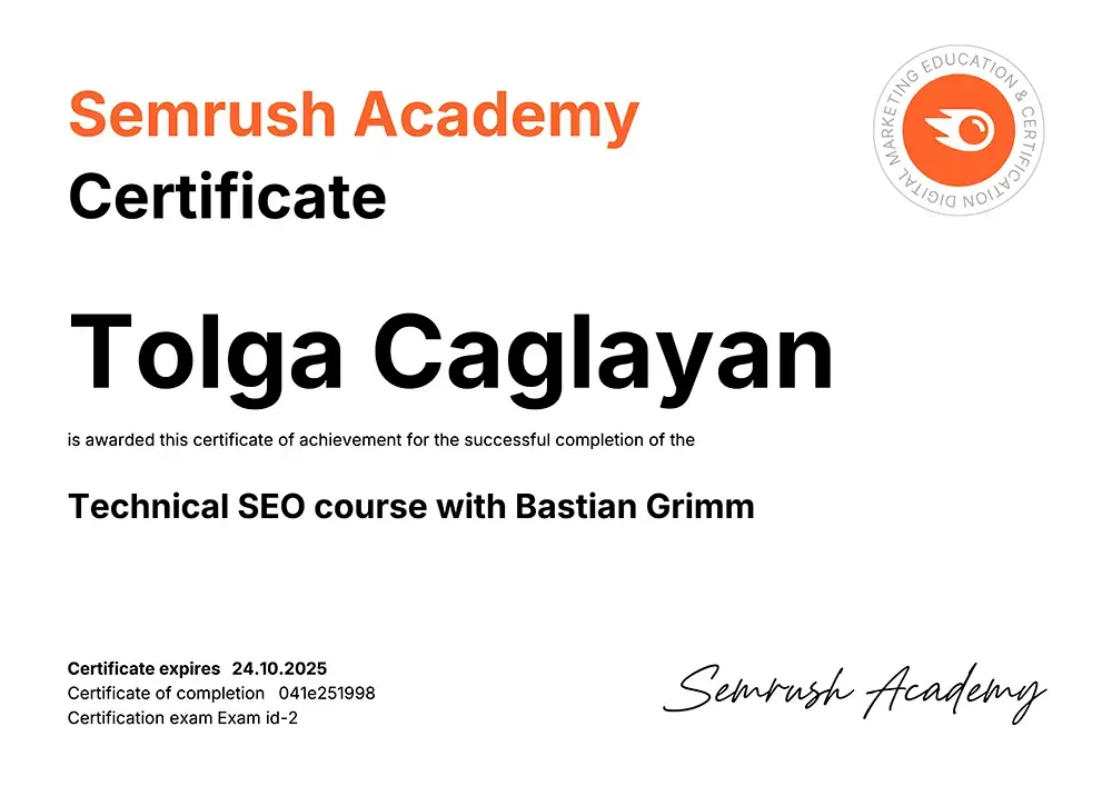 Semrush Tecnical Seo